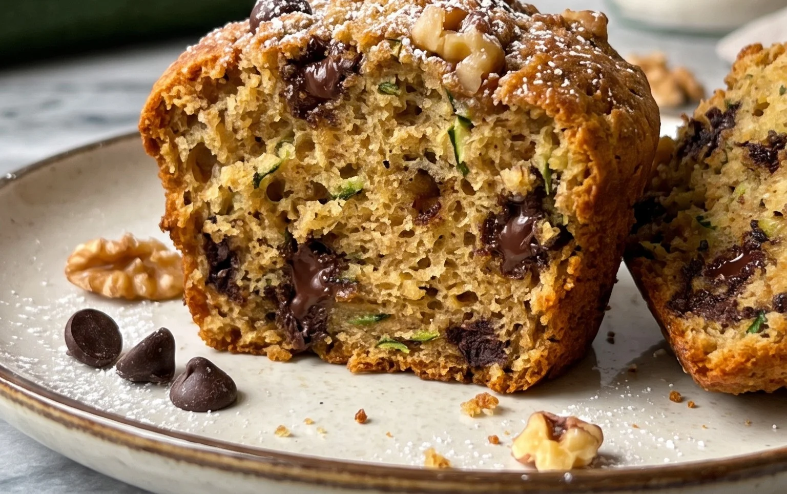 Zucchini Bread Muffins