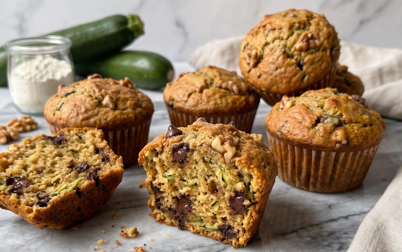 Muffins Courgette : Recette Moelleuse & Facile