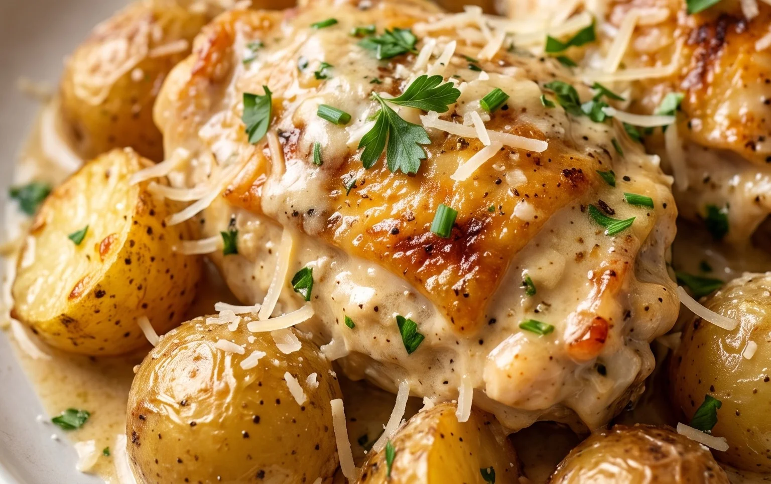 Garlic Parmesan Crockpot Chicken and Potatoes: An Incredible Ultimate Recipe