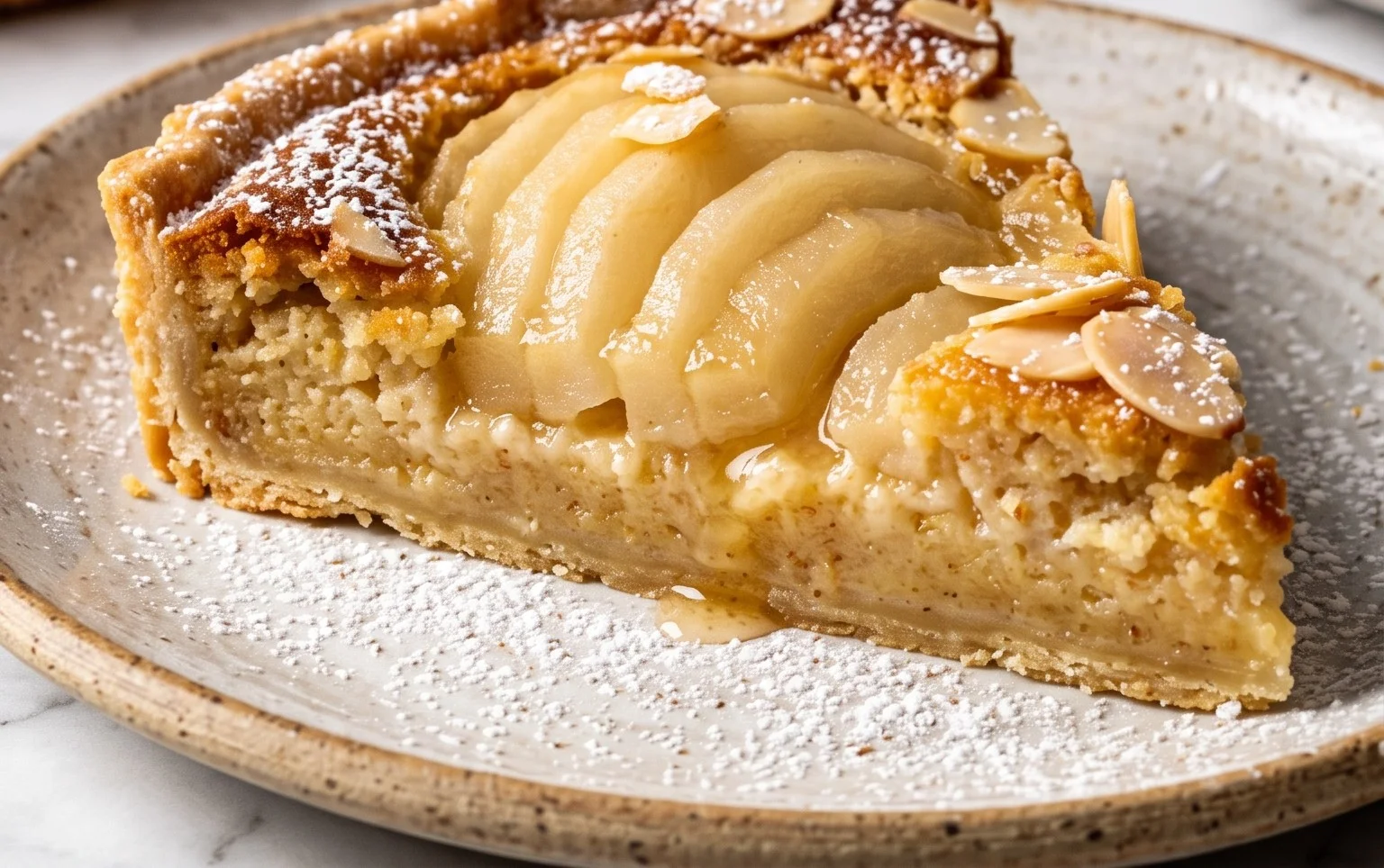 Pear Frangipane Tart