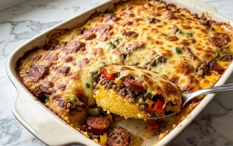 Gratin Polenta Bœuf Beef Chorizo : Réconfort & Saveurs