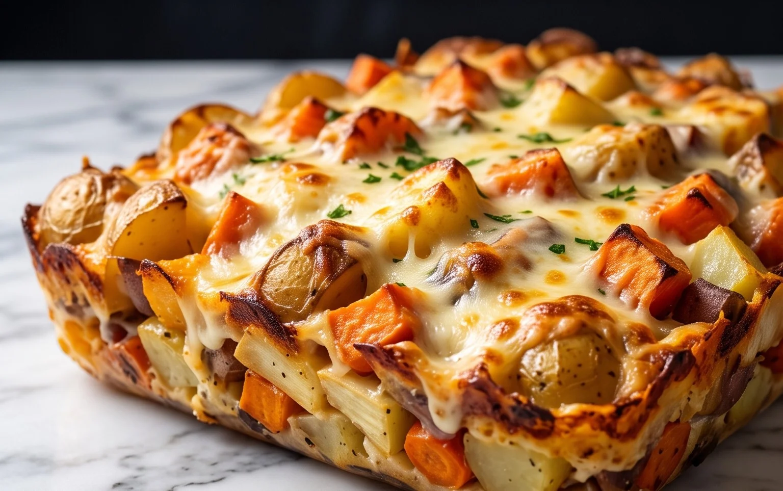 Gratin Légumes Racines Crémeux: Plat Réconfortant