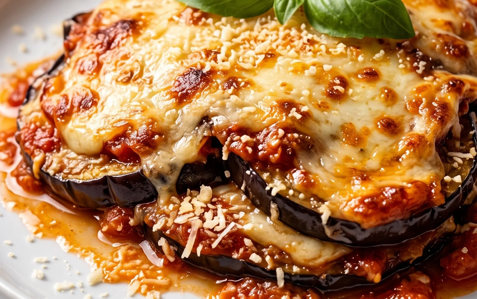 Baked Eggplant Parmesan