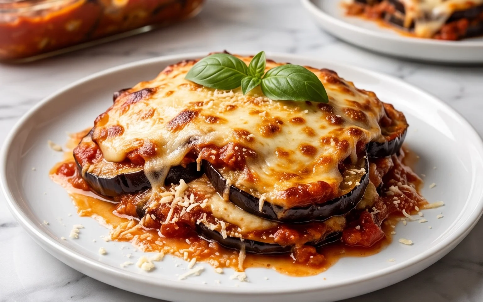 Aubergine Parmesan Facile : Recette au Four