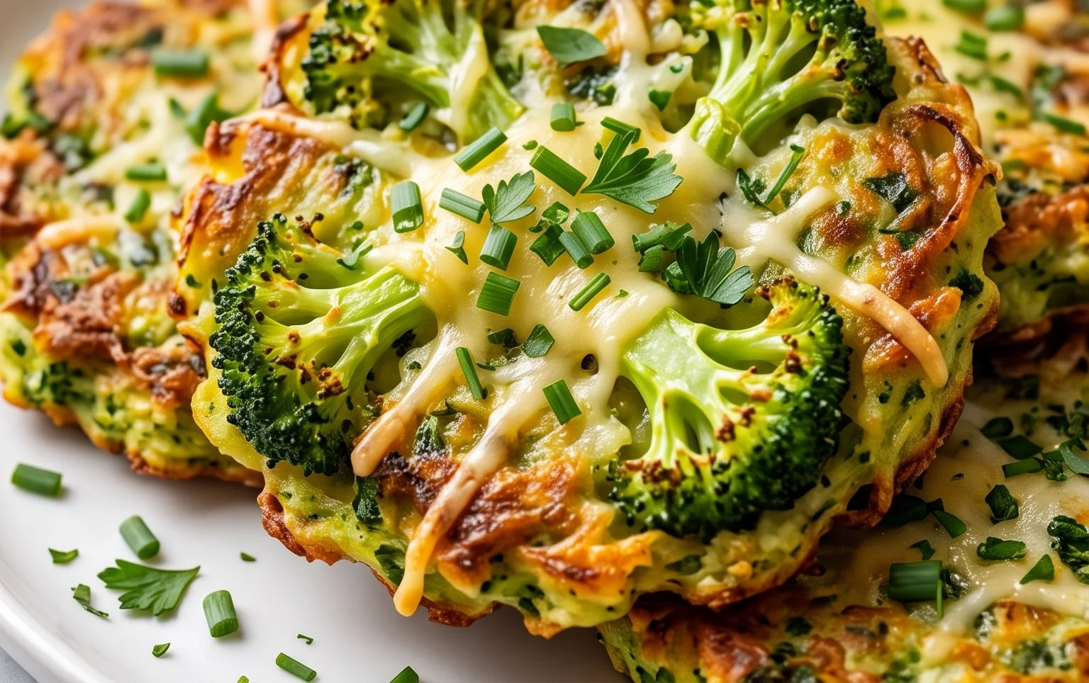 Galettes de brocoli