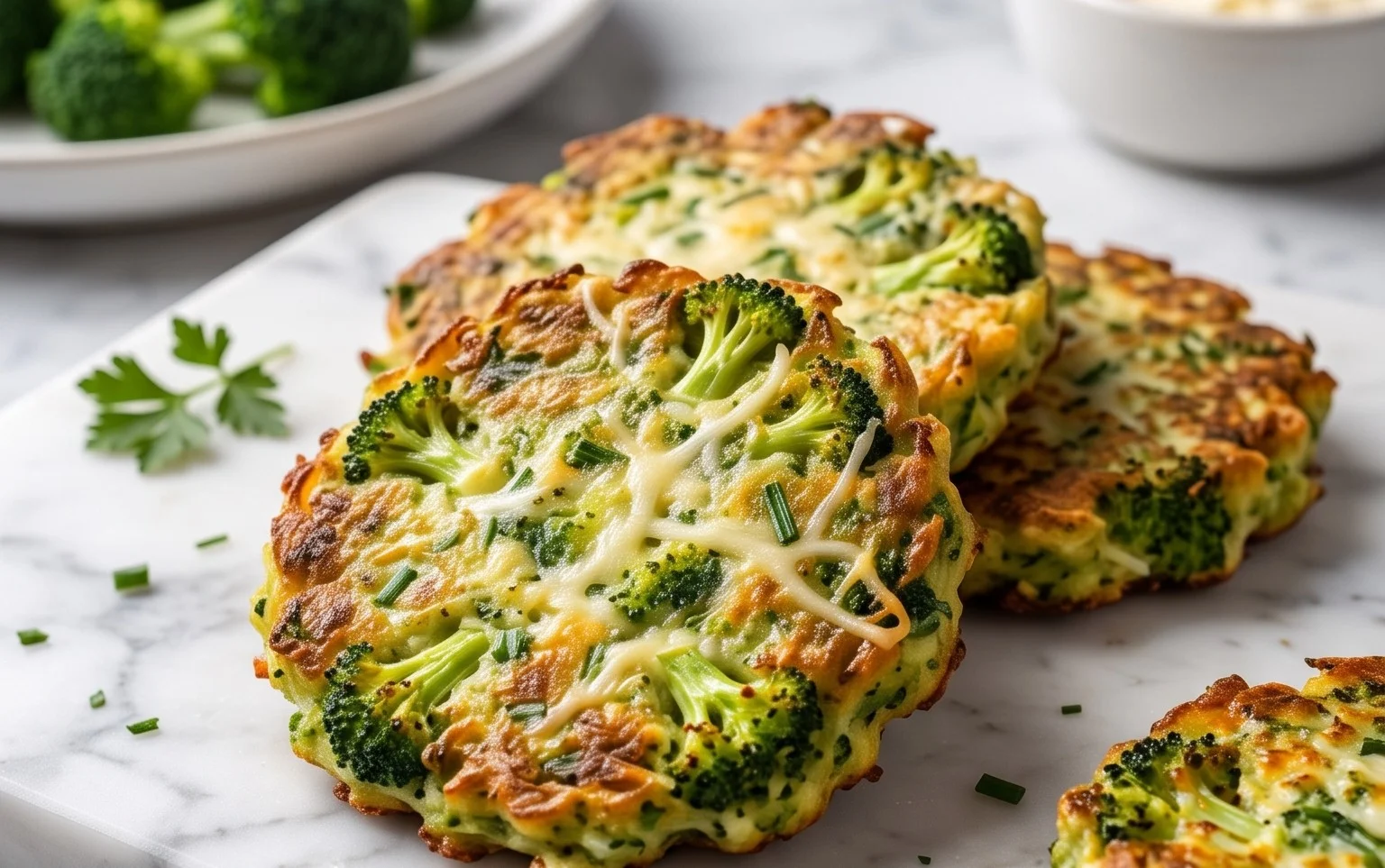 Galettes de Brocoli Faciles et Savoureuses