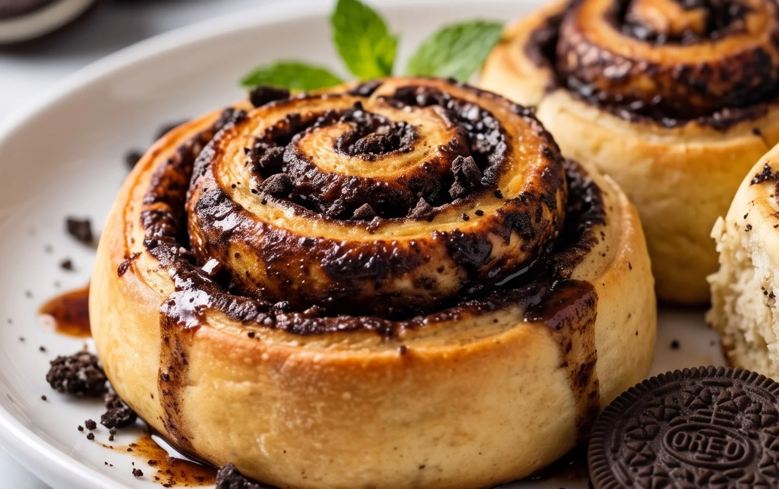 Oreo Cinnamon Rolls