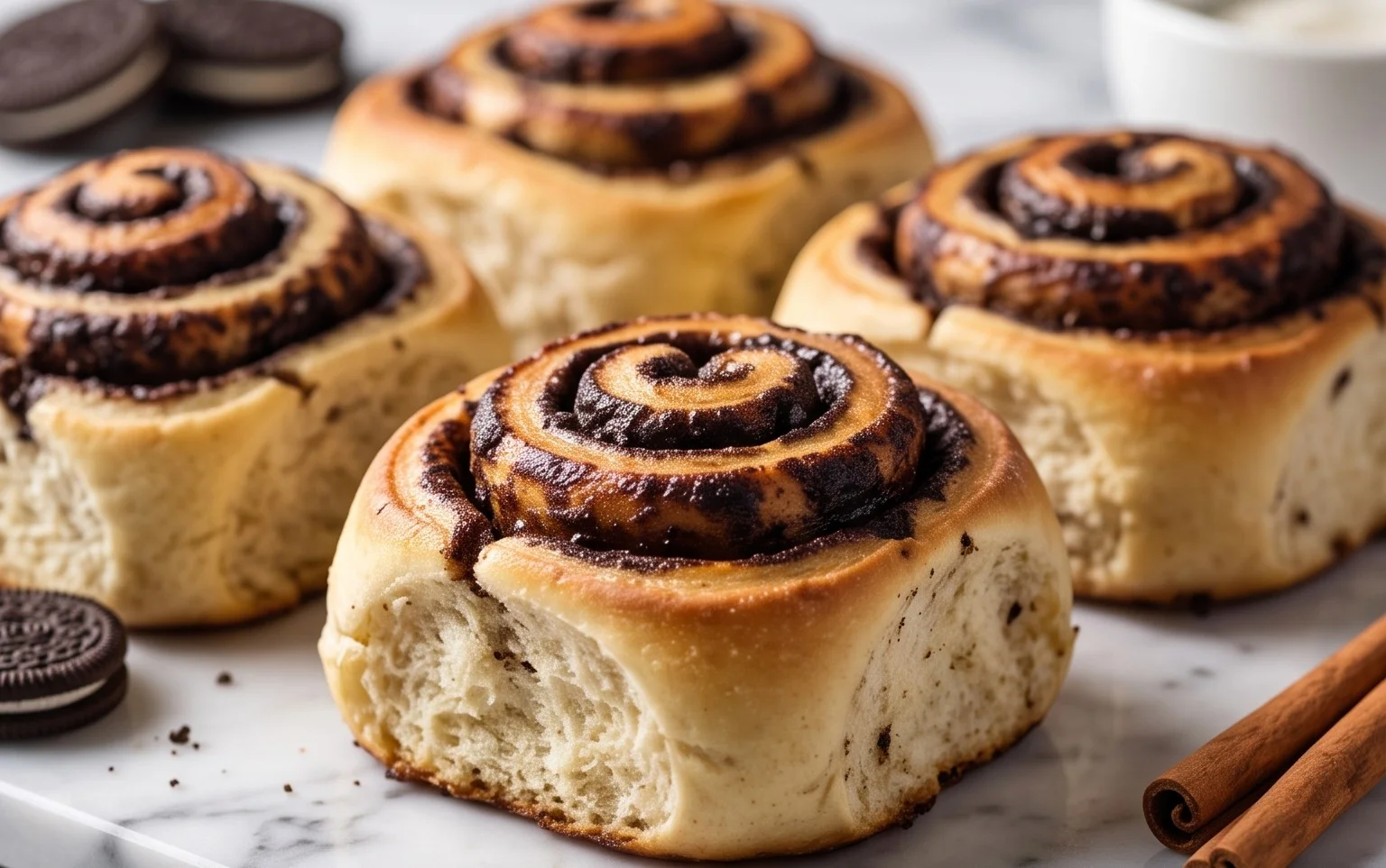 Rouleaux Cannelle Oreo : Recette Gourmande & Chocolatée