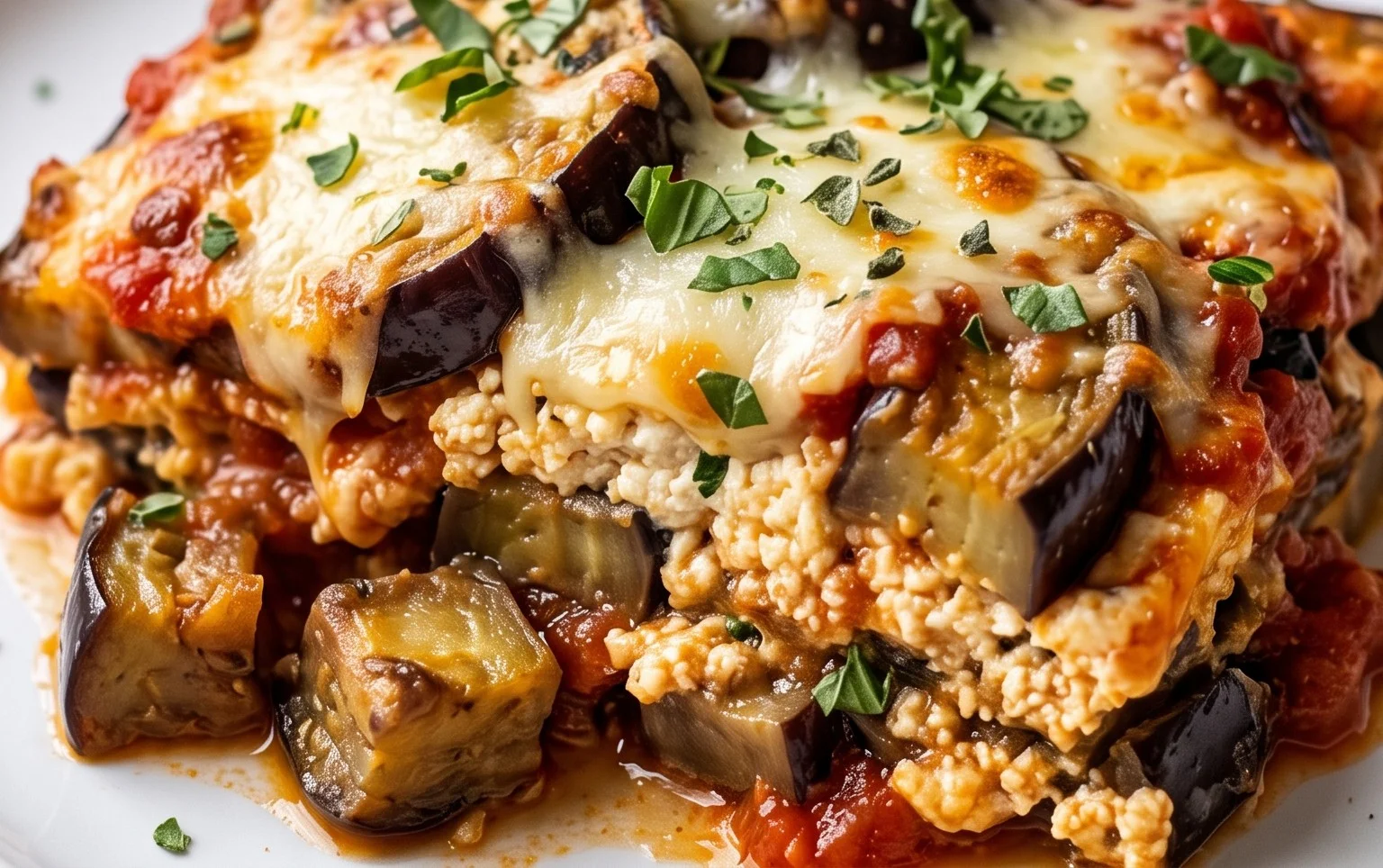Ricotta Eggplant Casserole