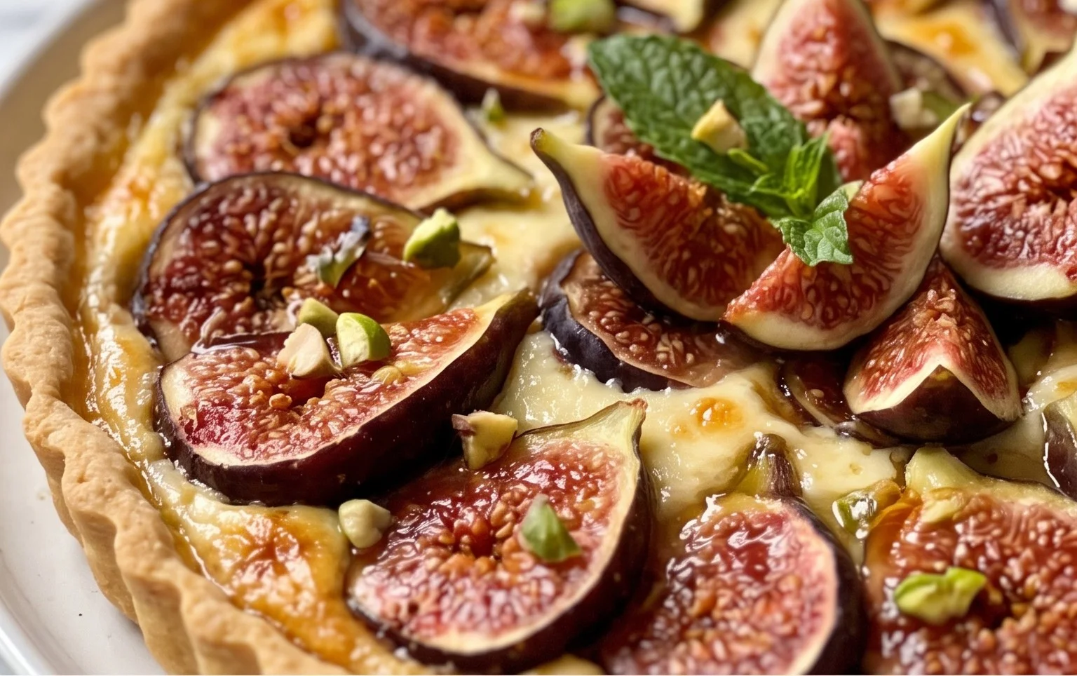 Tarte aux figues, fromage et miel : la meilleure recette
