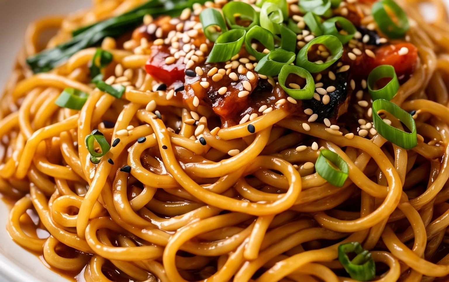 10-Minute Saucy Ramen Noodles