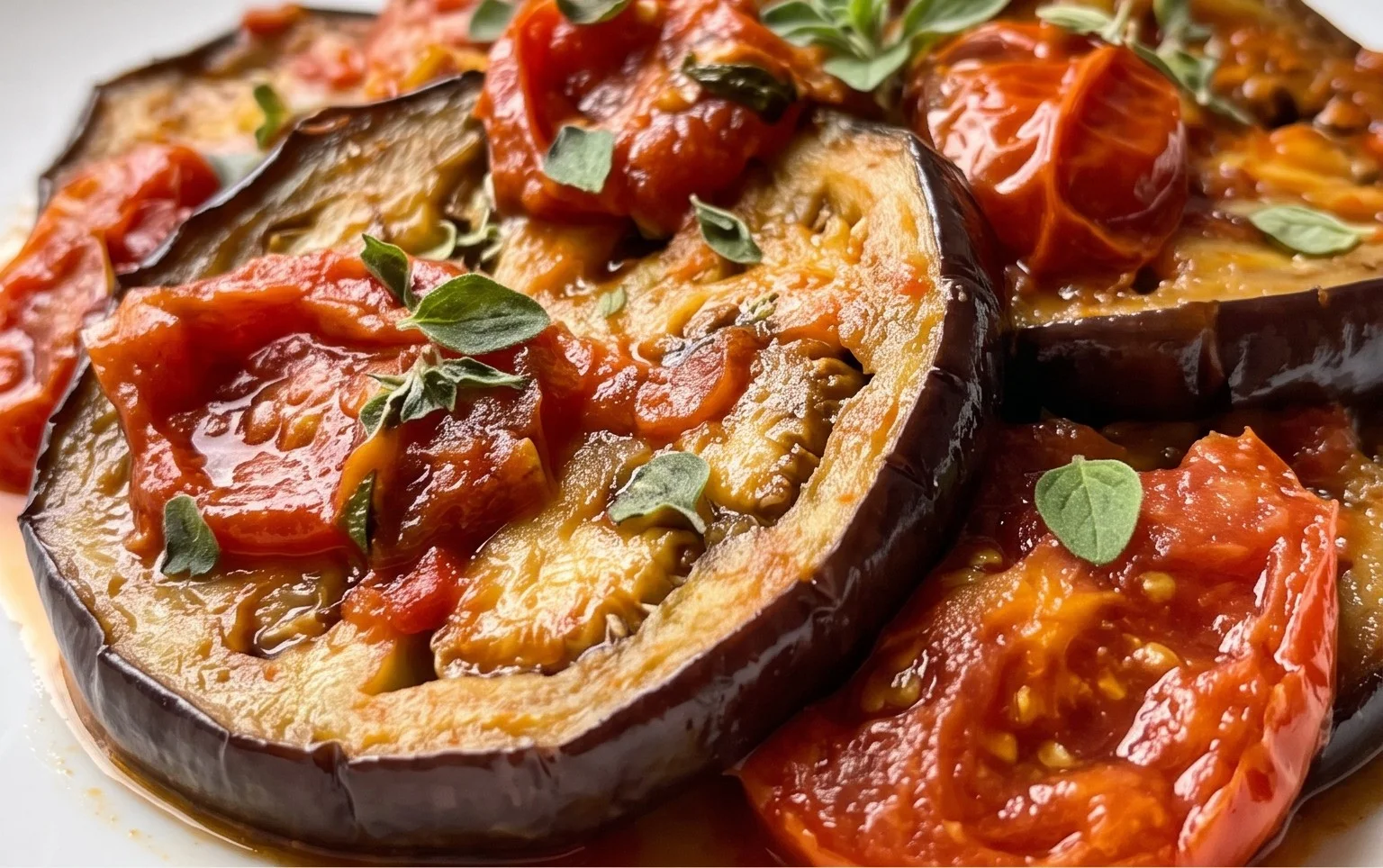 Melanzane alla pizzaiola in padella ( a crudo )