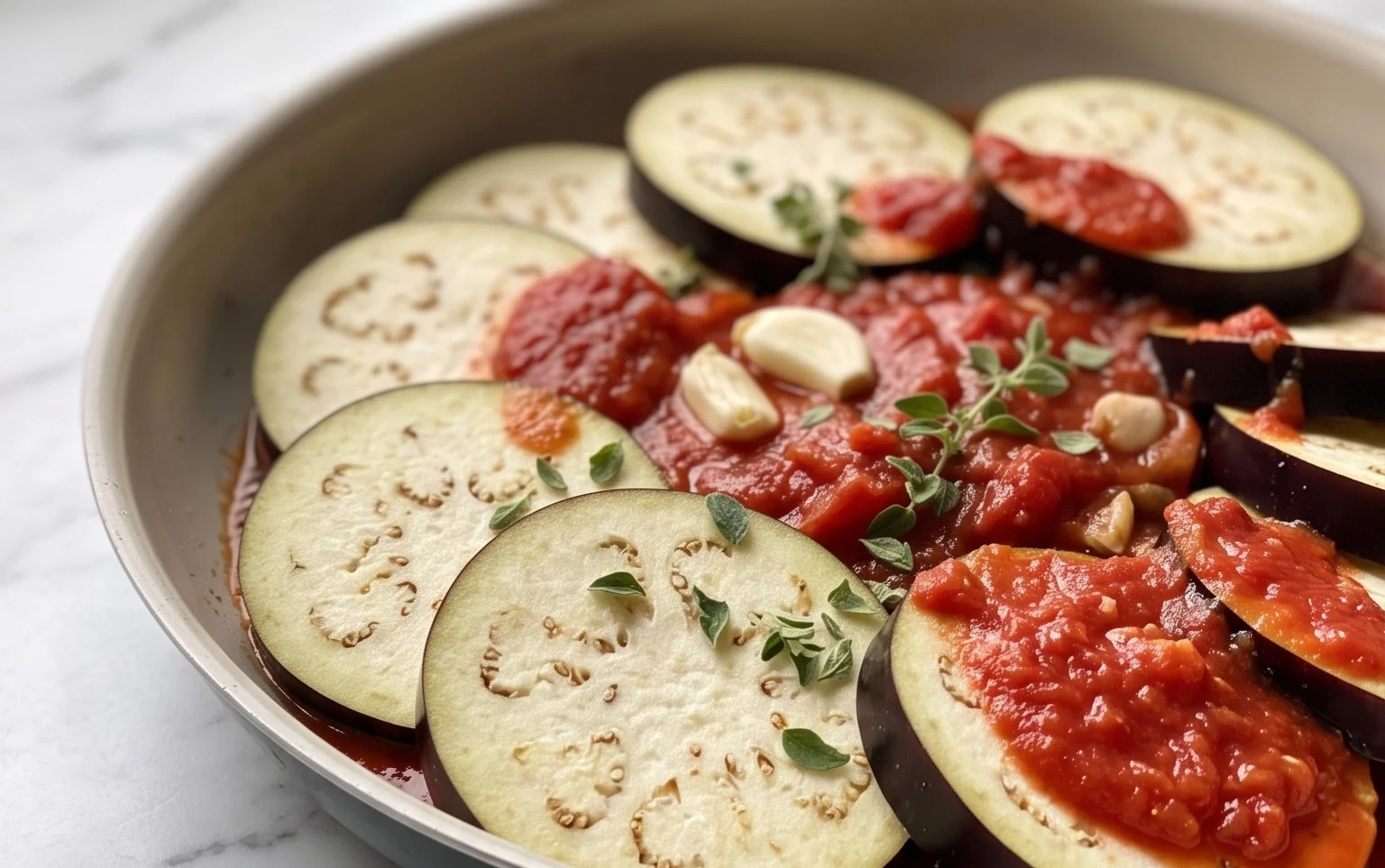 Melanzane Pizzaiola Padella (A Crudo) : Recette Rapide