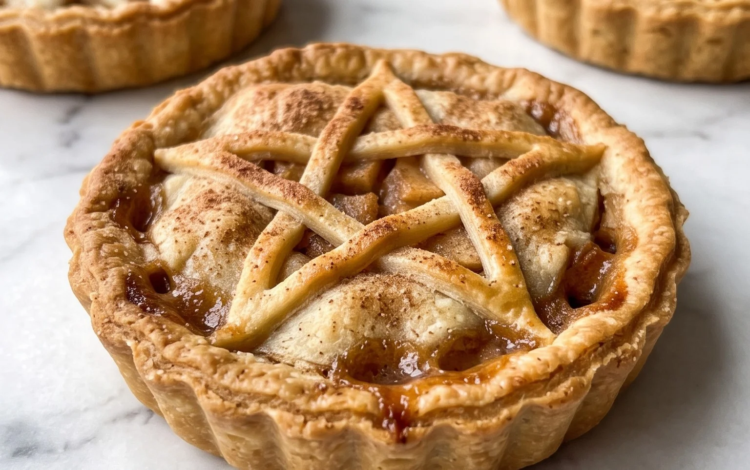 Tarte aux Pommes Vegan Pentagramme : Recette Magique