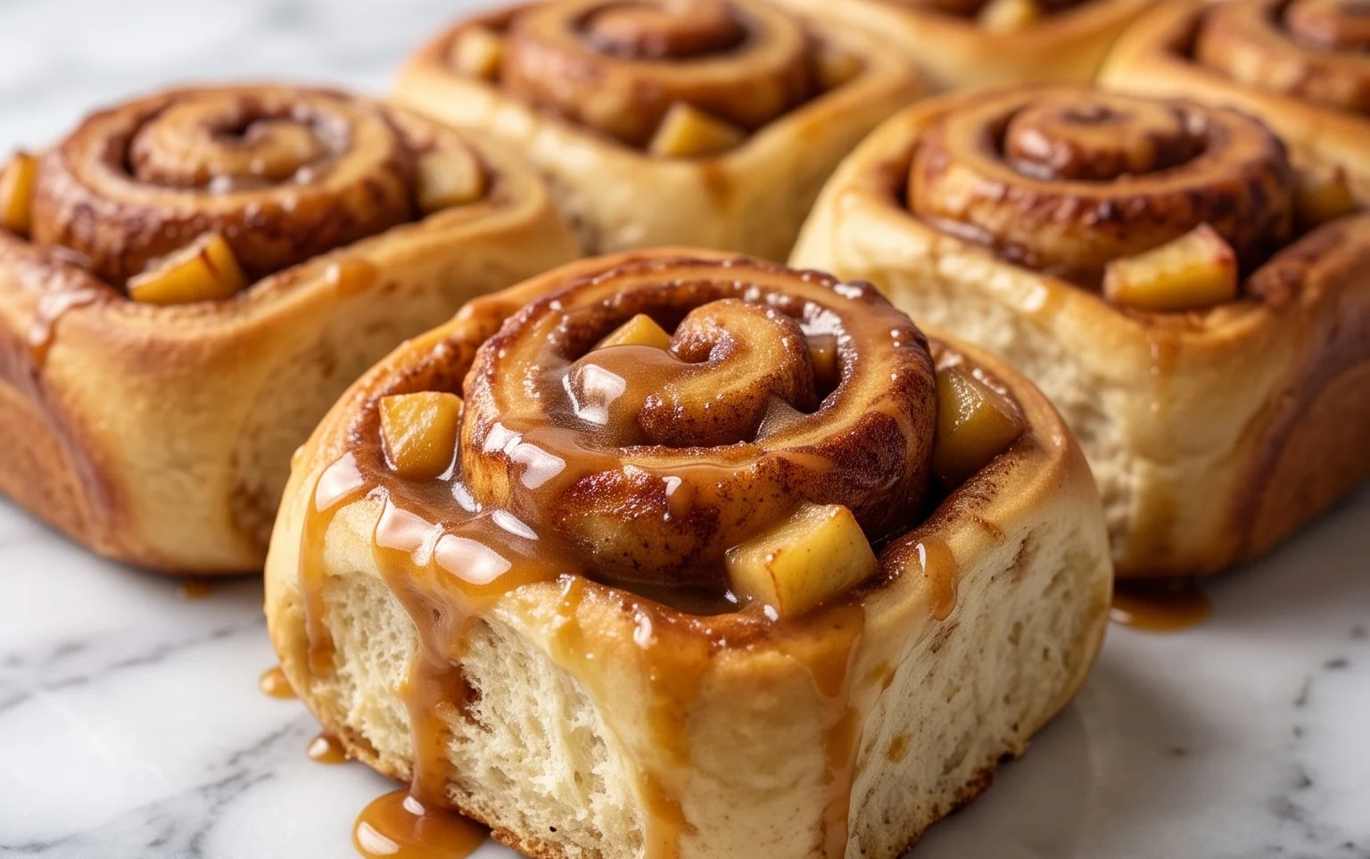 Rouleaux Cannelle Pomme Caramélisée Faciles