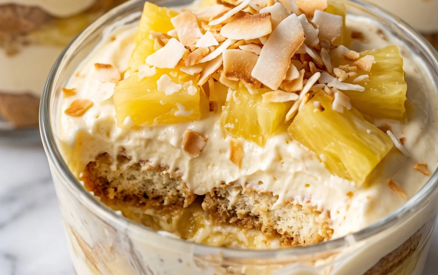 Tiramisu ananas coco